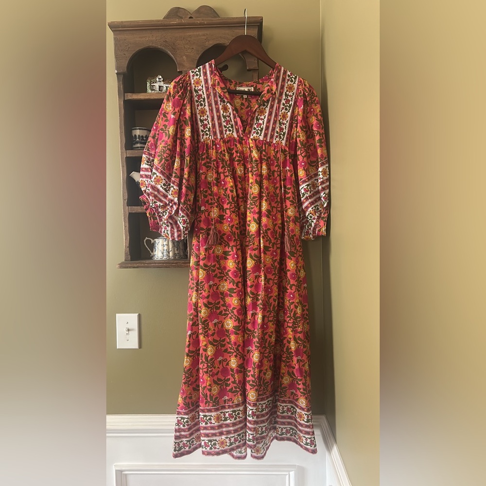 Mille Resort and Travel Saffron Dress